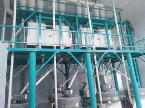 SM100×6+2×12T小麥?zhǔn)テ胶Y制粉成套機(jī)組